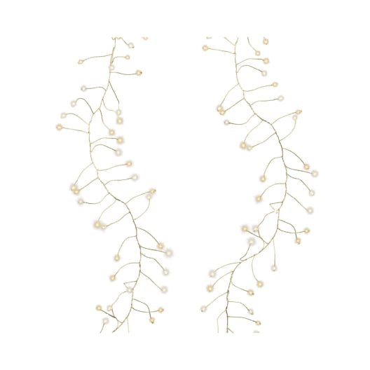 Luces de Navidad Compact twinkle Blanco/Amarillo micro  960 Leds (cable dorado de 12m)