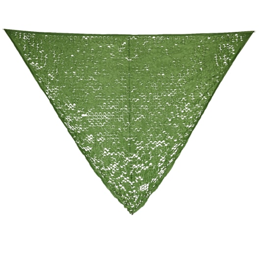 Toldo-vela de sombreo KSD triangular verde oscuro