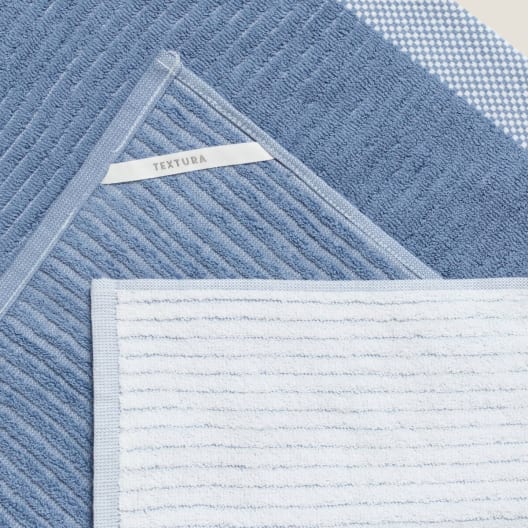 Pack de 2 Trapos de Rizo Azul Textura