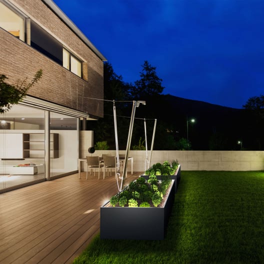 Herstera Metal Planter - Jardinera EDGE antracita