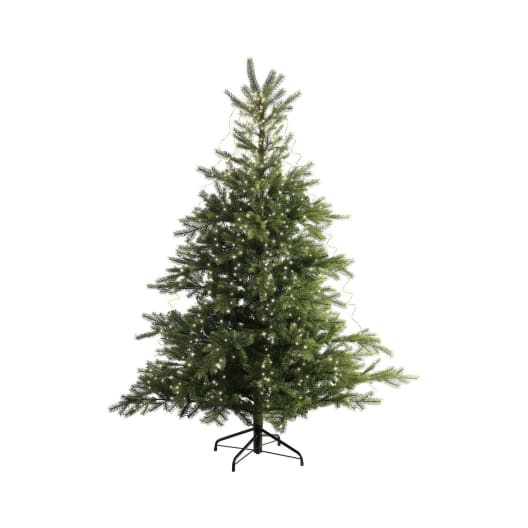 Luces de Navidad Tree micro 672 Leds Blanco (cable verde de 2,1m)