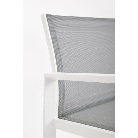 Conjunto de jardín Bizzotto KALLEN 4 piezas blanco