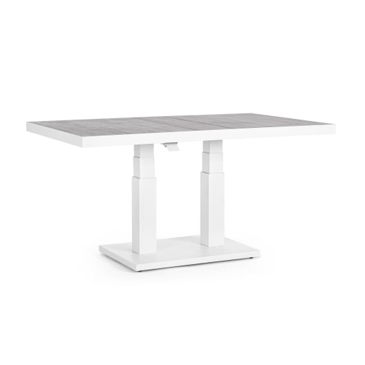 Mesa de comedor exterior Bizzotto TRUMAN blanco