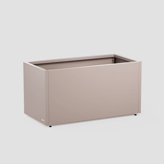 Herstera Metal Planter - Jardinera METAL PLANTER 50 taupe oscuro