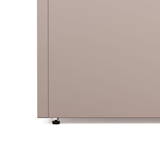 Herstera Metal Planter - Jardinera METAL PLANTER 50 taupe oscuro