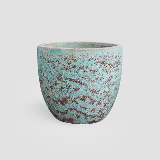Maceta Fronda Angkor verde bruma (Campana)