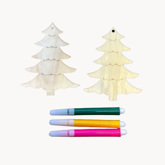 Kit para pintar árboles para Belén