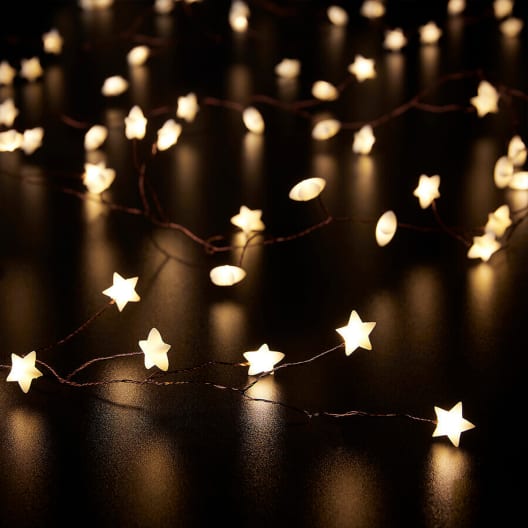 Guirnalda LED decorativa con estrellas luminosas (EDG)