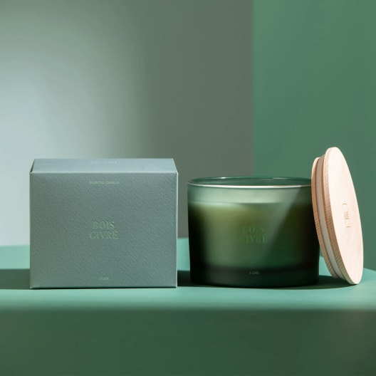 Vela Perfumada de Aromas Esenciales 'Bois Givré'