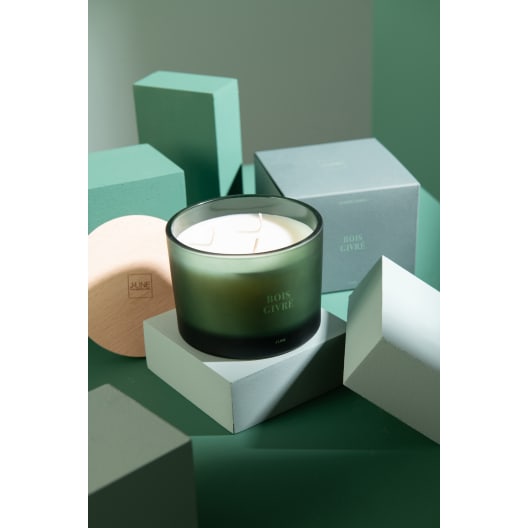 Vela Perfumada de Aromas Esenciales 'Bois Givré'