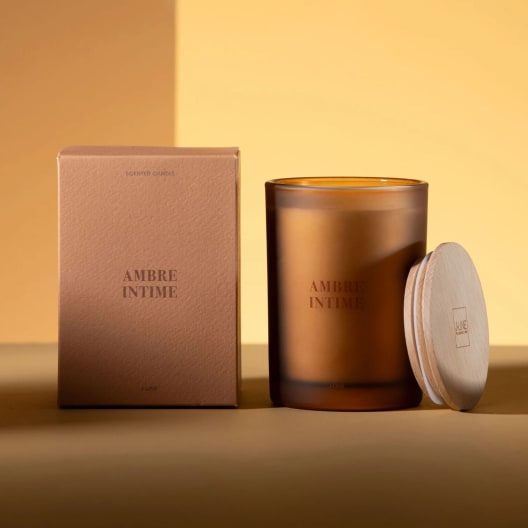 Vela Perfumada de Aromas Esenciales 'Ambre Intime'