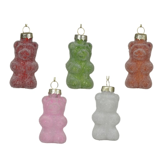 Adorno Colgante Osito de Cristal