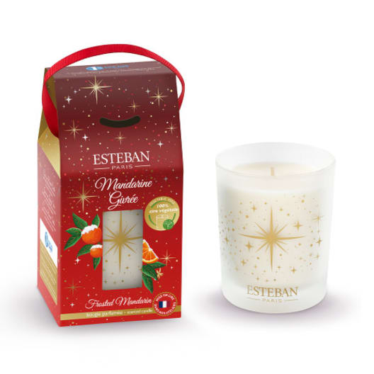 Vela Perfumada Recargable Mandarine Givrée 180 g - Esteban París