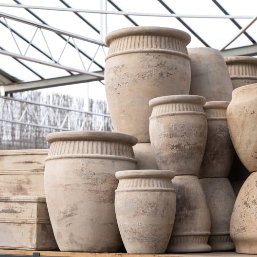 Maceta Fronda Antique Ola Campana