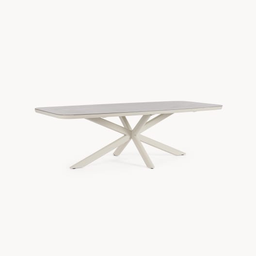 Mesa de comedor exterior Bizzotto ISACCO beige