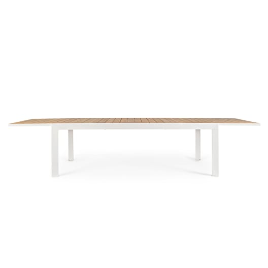 Mesa de comedor exterior Bizzotto BELMAR blanca