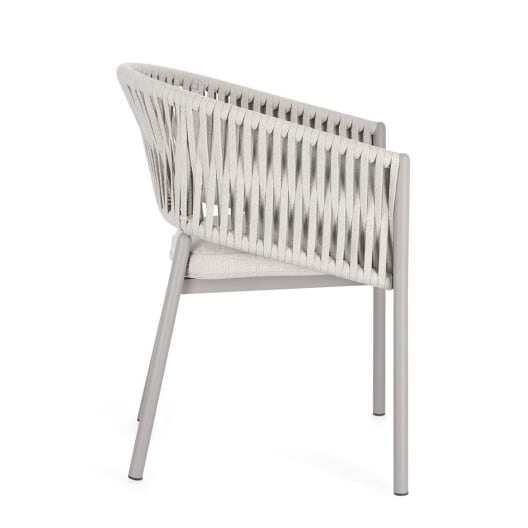 Silla de jardín Bizzotto FLORENCIA moon con brazos