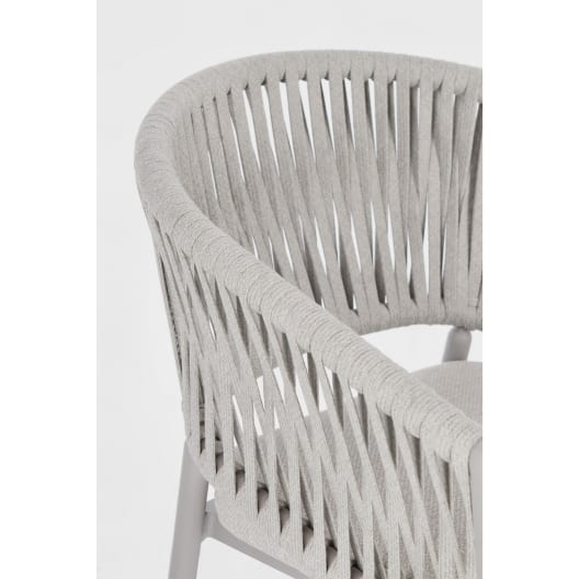 Silla de jardín Bizzotto FLORENCIA moon con brazos