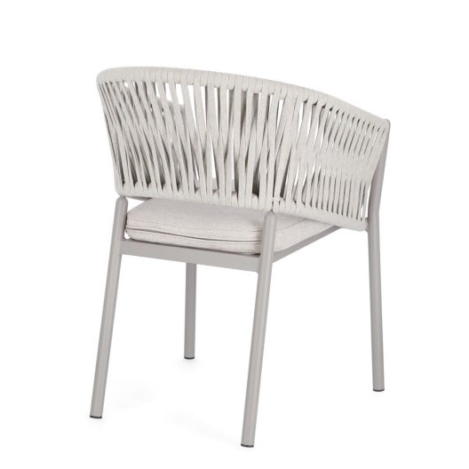 Silla de jardín Bizzotto FLORENCIA moon con brazos