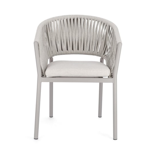 Silla de jardín Bizzotto FLORENCIA moon con brazos