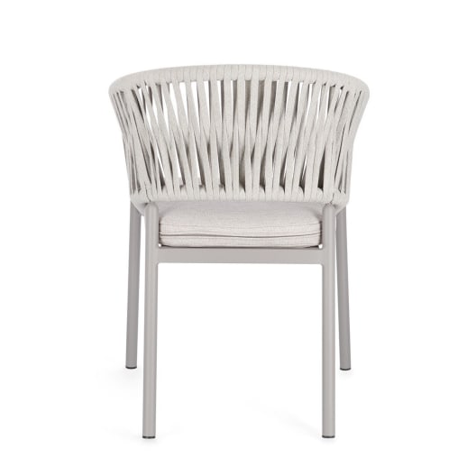 Silla de jardín Bizzotto FLORENCIA moon con brazos