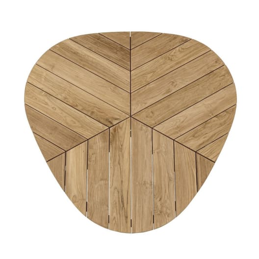Mesa de comedor exterior Bizzotto PALMDALE blanca