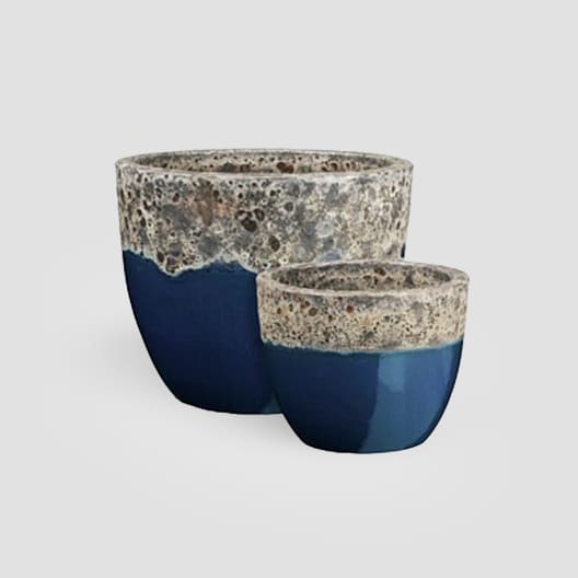 Maceta Mica Machu Azul