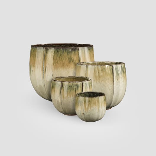 Maceta Mica Corsica crema (Campana redondeada)