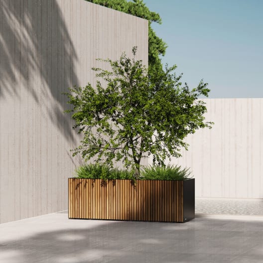 Herstera Deco Planter - Jardinera DECO PLANTER WOOD