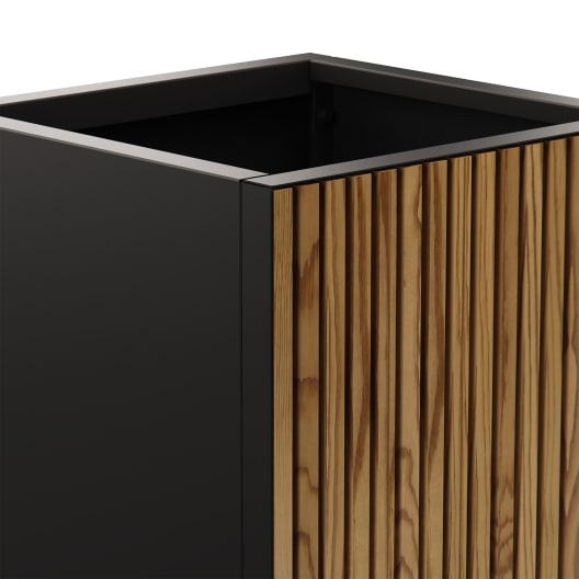 Herstera Deco Planter - Jardinera CUBE WOOD