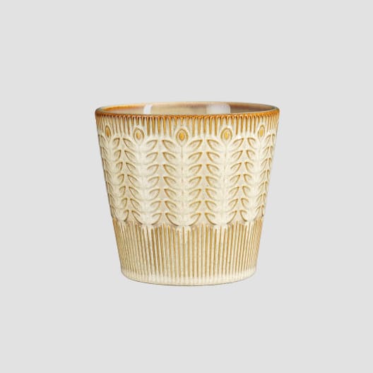 Maceta de Interior Mica Dina beige