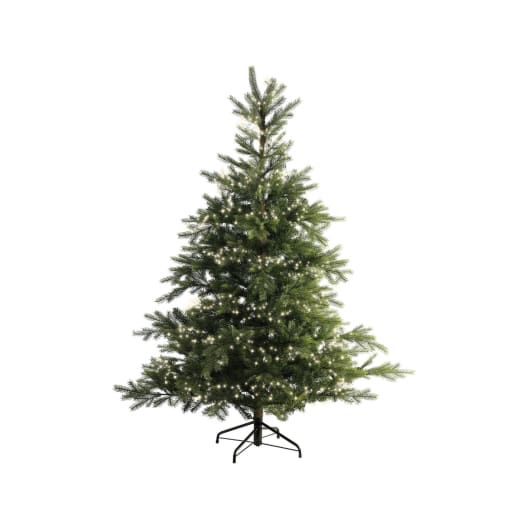 Luces de Navidad Compact twinkle Blanco micro  480 Leds (cable negro de 6m)