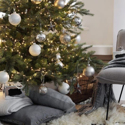 Luces de Navidad Compact twinkle Blanco micro  480 Leds (cable negro de 6m)