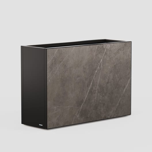 Herstera Deco Planter - Jardinera DECO DIVIDER LAMINATE gris