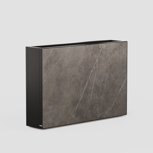 Herstera Deco Planter - Jardinera DECO DIVIDER LAMINATE gris