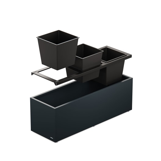 Herstera Metal Planter - Autorriego (bandeja)