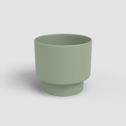 Maceta de Interior Artevasi Nysa verde mate