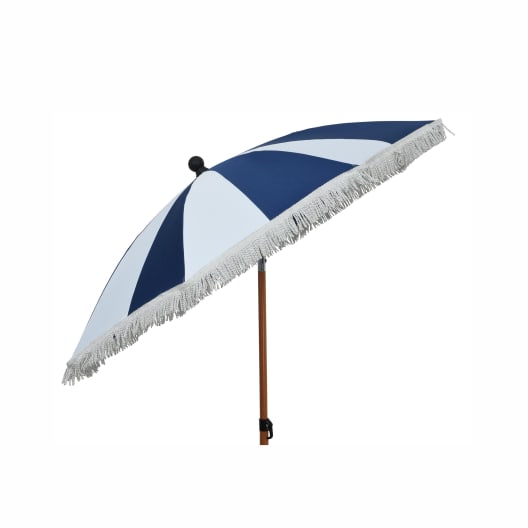 Sombrilla para jardín KSD RAYAS azul/naranja/verde