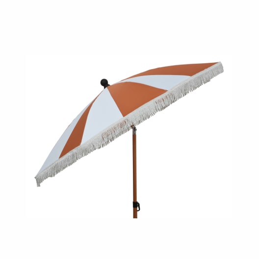 Sombrilla para jardín KSD RAYAS azul/naranja/verde