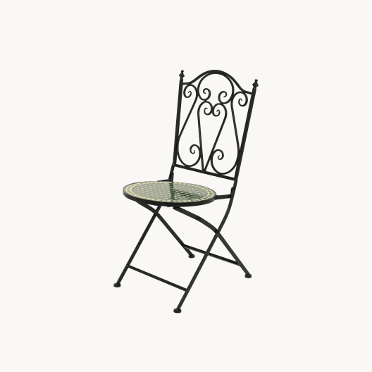 Silla de jardín KSD DIJON negro