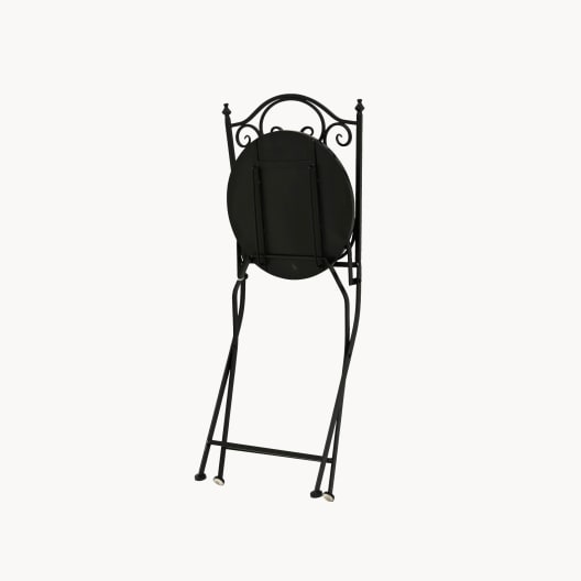 Silla de jardín KSD DIJON negro