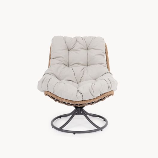 Sillón butaca de jardín Bizzotto AZORES antracita