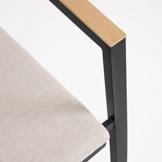 Silla de jardín Bizzotto ZELMAR antracita