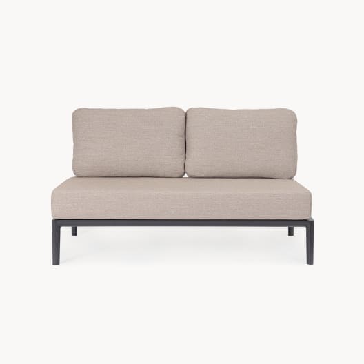 Sofá de jardín Bizzotto GERALD antracita