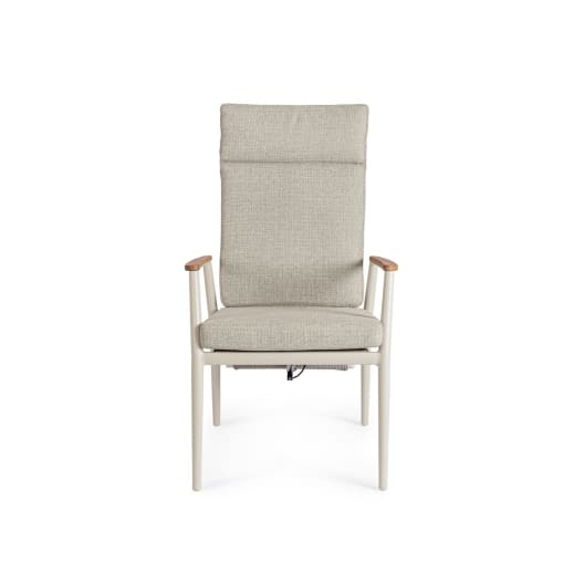 Silla de jardín Bizzotto FLOBERT gris