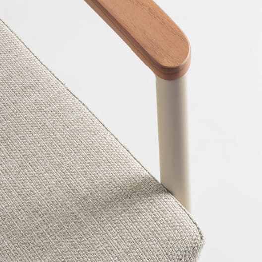 Silla de jardín Bizzotto FLOBERT gris