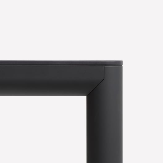 Mesa de comedor exterior Nardi PIAVE antracita