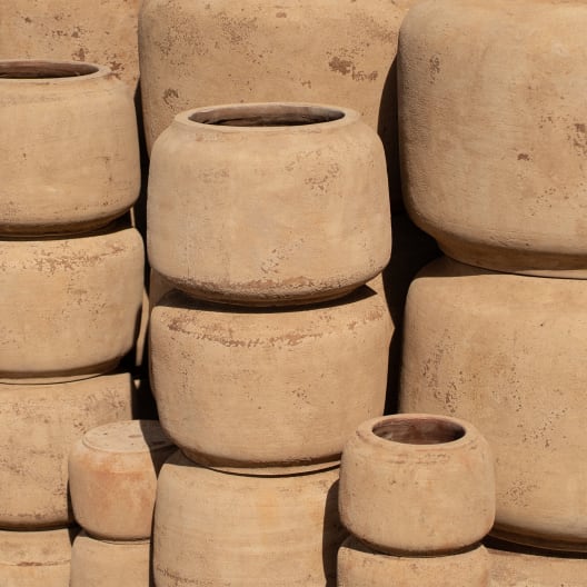 Maceta de Barro Delta Campana Mytili Antic - Herstera