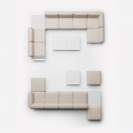 Puff de jardín Nardi MAXIMO basalto/timo