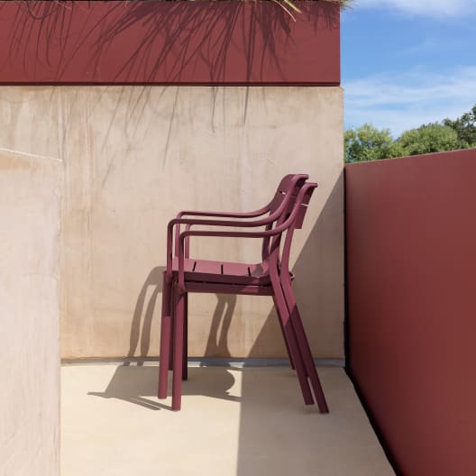 Silla de jardín Nardi CASSIA corda con brazos